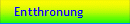 Entthronung